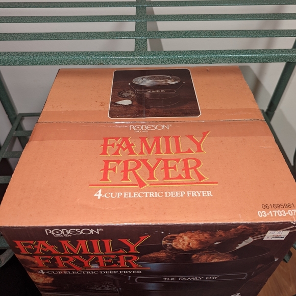 VTG NIB Robeson Electric Fryer - Picture 2 of 5